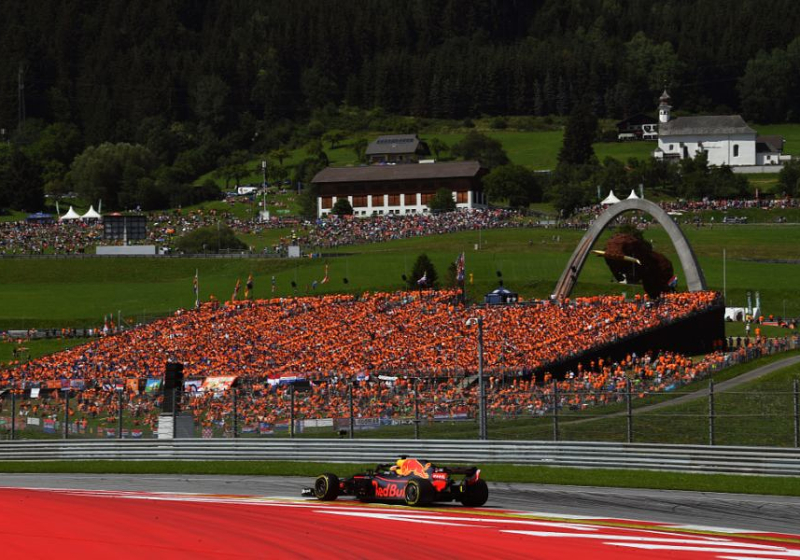 Red Bull gaat op rondreis door Oostenrijk voorafgaand aan thuisrace