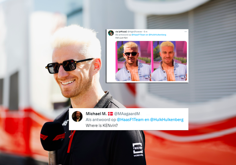 GP de Hungría: Hülkenberg acapara todas las miradas con su nueva apariencia a lo "Barbie"