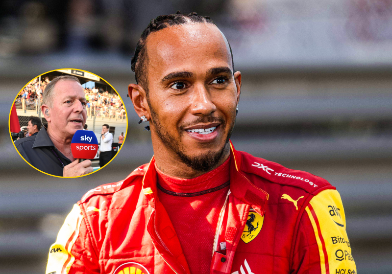 Brundle schat kansen op achtste titel voor Hamilton bij Ferrari niet hoog in