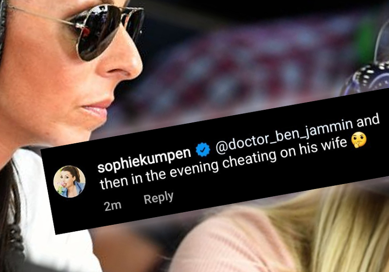 'Moeder Verstappen onder vuur na vermeende Instagram-opmerking over 'vreemdgaande' Pérez'