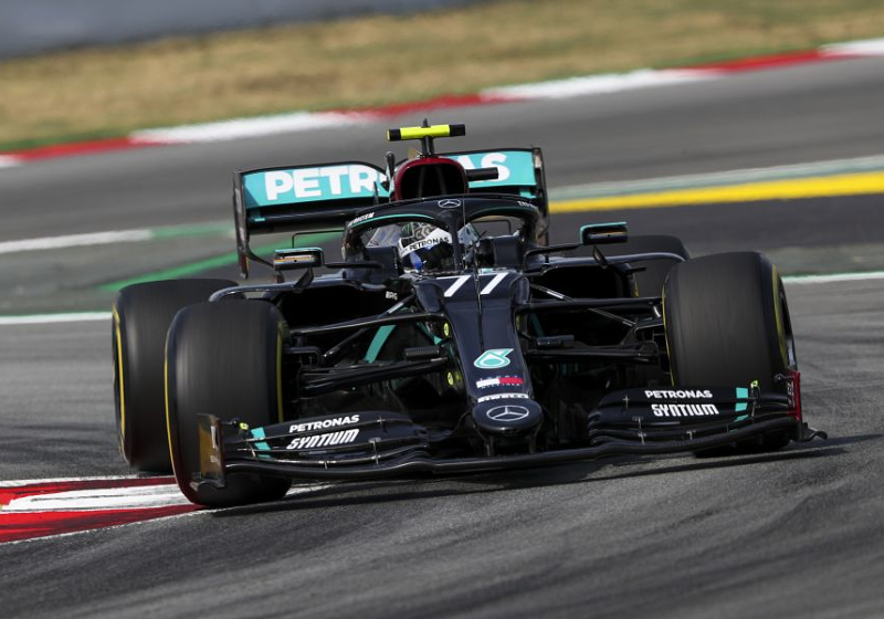 Mercedes on top in Spain as Bottas goes fastest