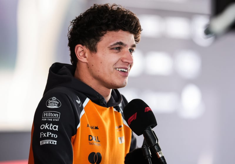 Lando Norris in Qatar
