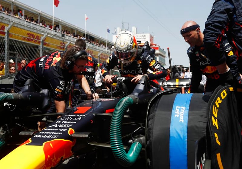 Marko over RB18: "Nog niet zoals Verstappen hem graag wil hebben"