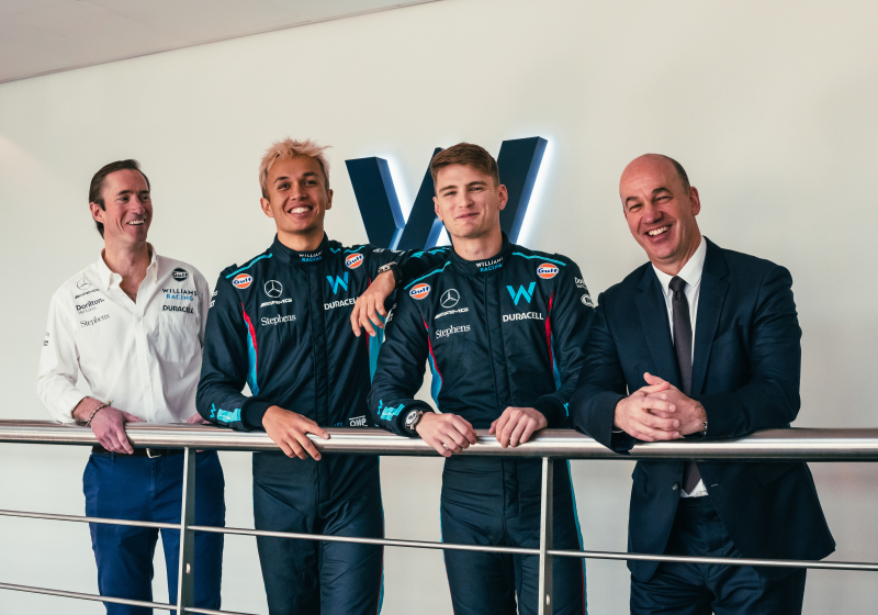 Williams begin F1 countdown to racing in hilarious style