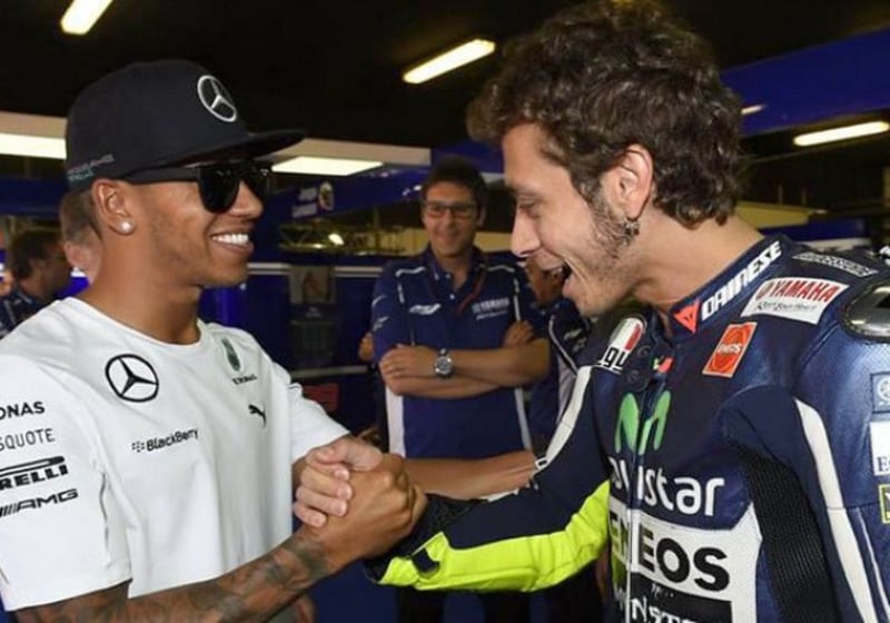 Rossi invites Hamilton for another two-wheel test