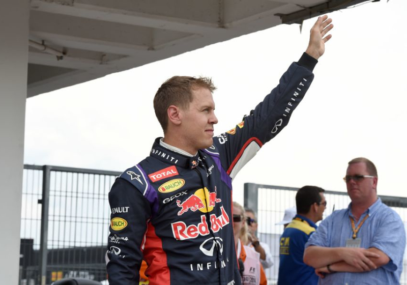 Vettel klimt in september achter het stuur van een Red Bull op Nürburgring