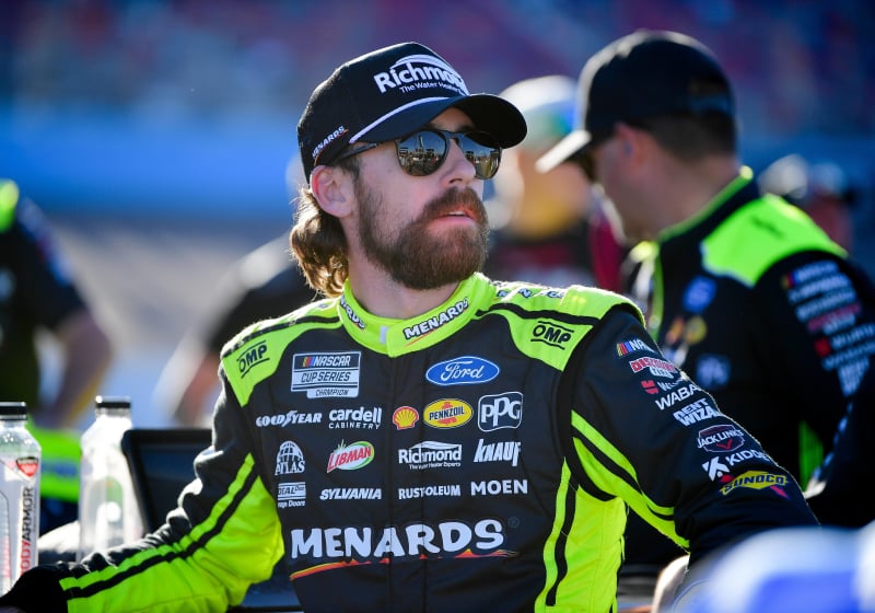A generic image of NASCAR driver Ryan Blaney