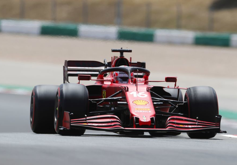 Leclerc “not worried” by Ferrari’s ‘unexplained’ drop-off in Portugal