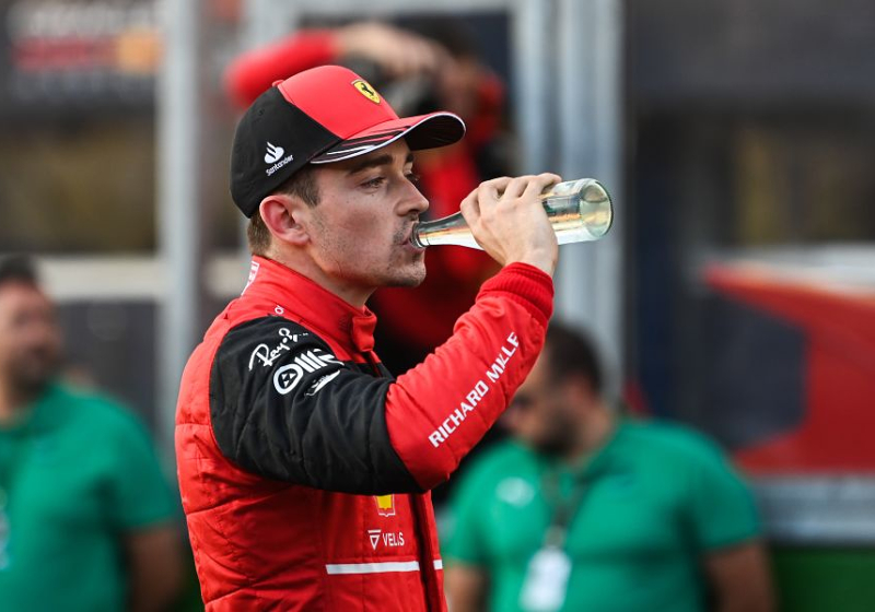 Leclerc “surprised” by “stronger” Ferrari