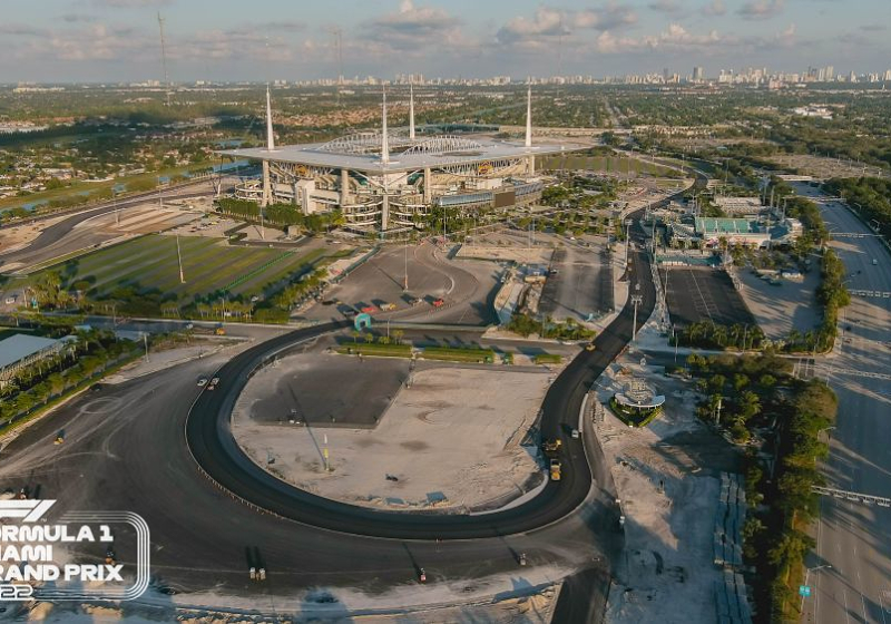 Organisatie Grand Prix van Miami onthult foto's van circuit