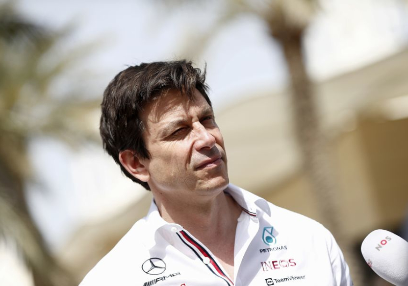 Wolff verheugd met meevaller in Bahrein: "Derde en vierde fantastisch resultaat"