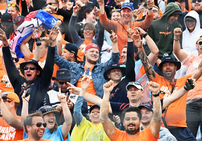 Orange Army laat zich in Spa-Francorchamps van hun beste kant zien