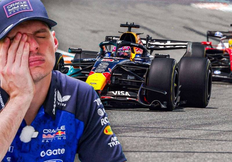 Verstappen zag Hamilton treuzelen: 'Ik moest hem er voorbij laten, maar hij bleef wachten'