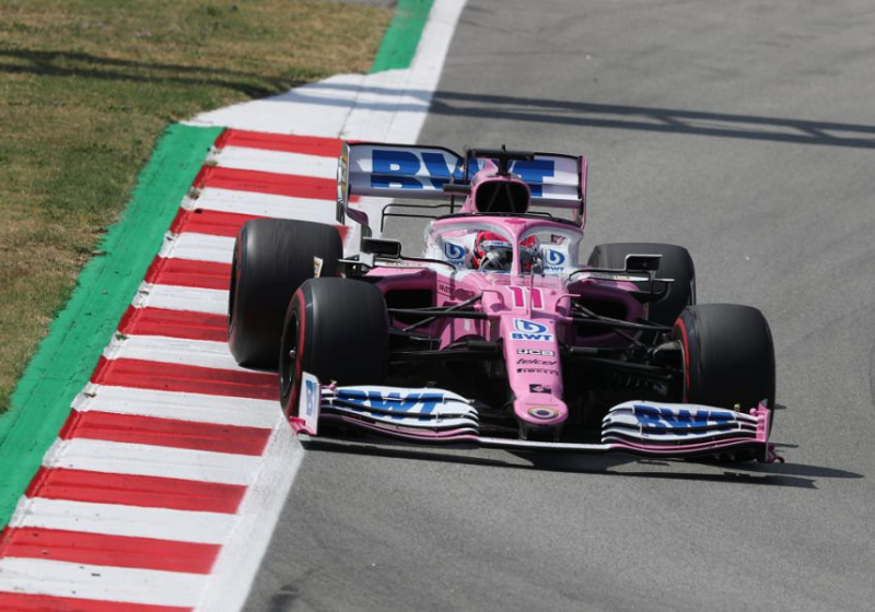 Perez handed one-place grid drop after Raikkonen collision