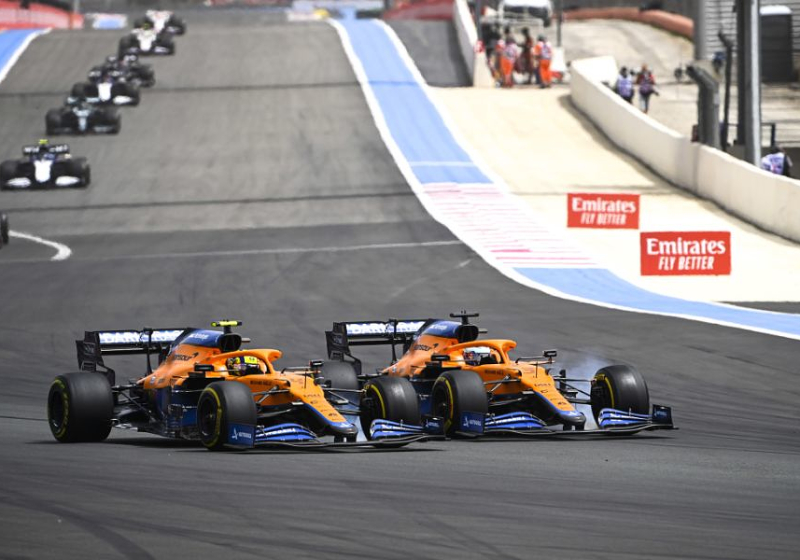 Norris talent 'validated' against Ricciardo - Brown