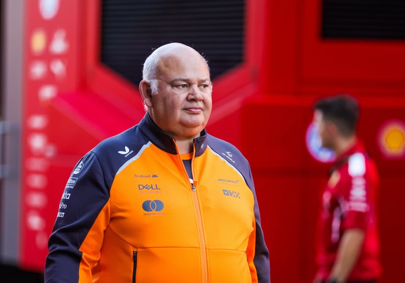 McLaren designer Rob Marshall