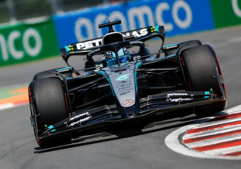 George Russell, Mercedes, Canada