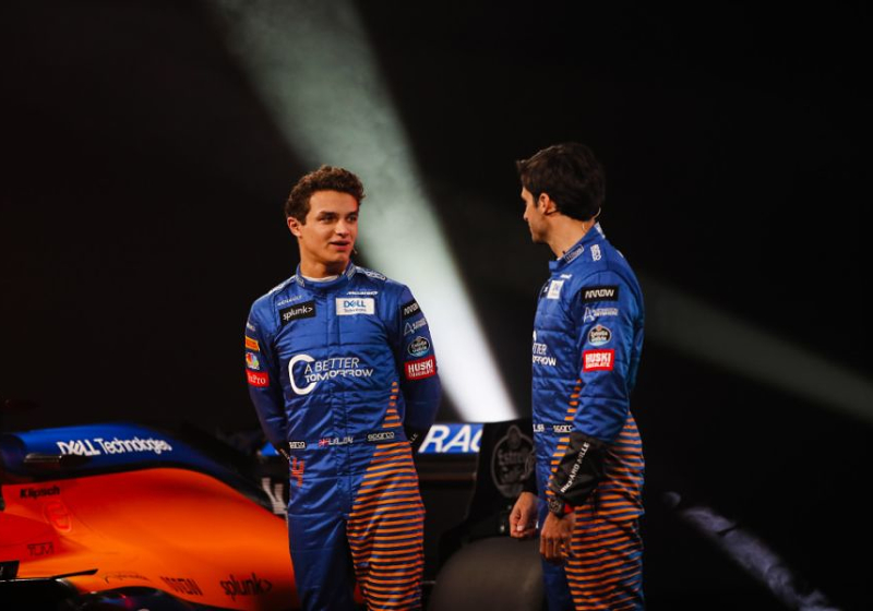Lando Norris and Carlo Sainz look back and forward ahead of the 2020 season