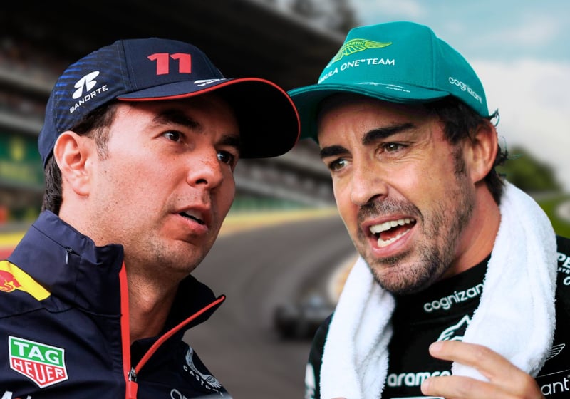 Sergio Perez, Fernando Alonso, 2024, Generic