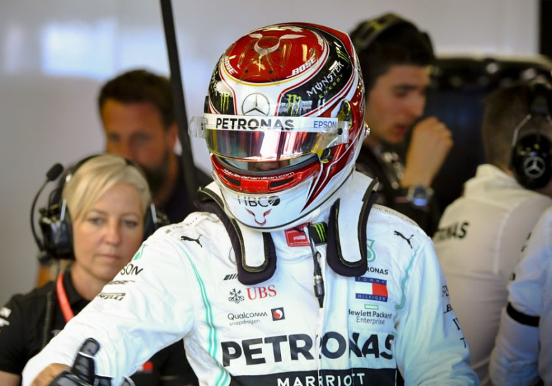 Hamilton na eerste pole van 2019: 'Hele top tien zit binnen een seconde'