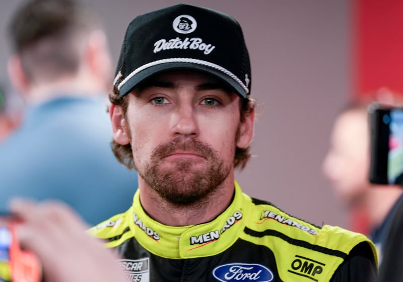 An image of NASCAR driver Ryan Blaney