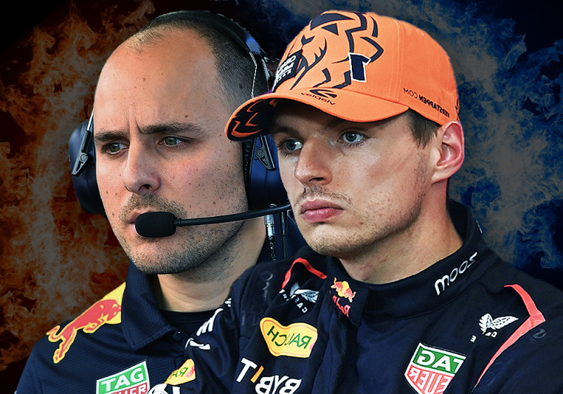 Verstappen FEUDS with engineer AGAIN in heated battle for race lead