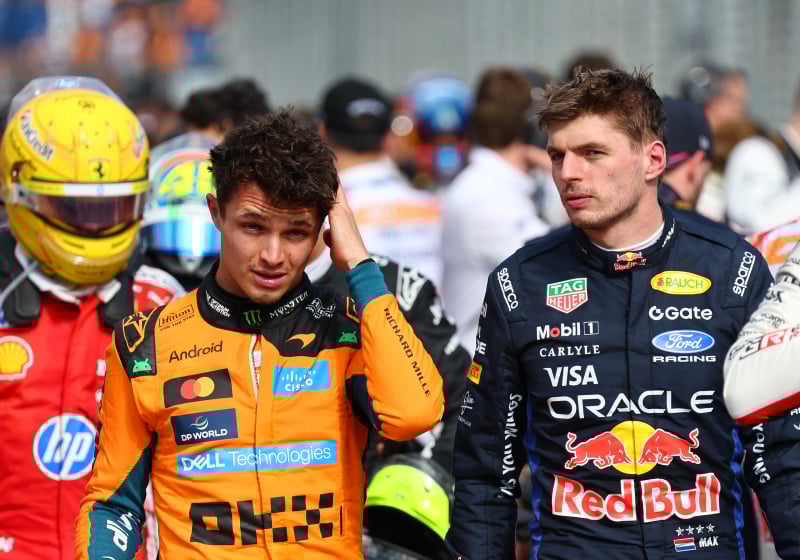 Norris houdt Verstappen achter zich in Australië: 'Maar dat hij ons vanaf P20 bijna versloeg...'