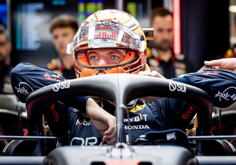 Max Verstappen in Zandvoort