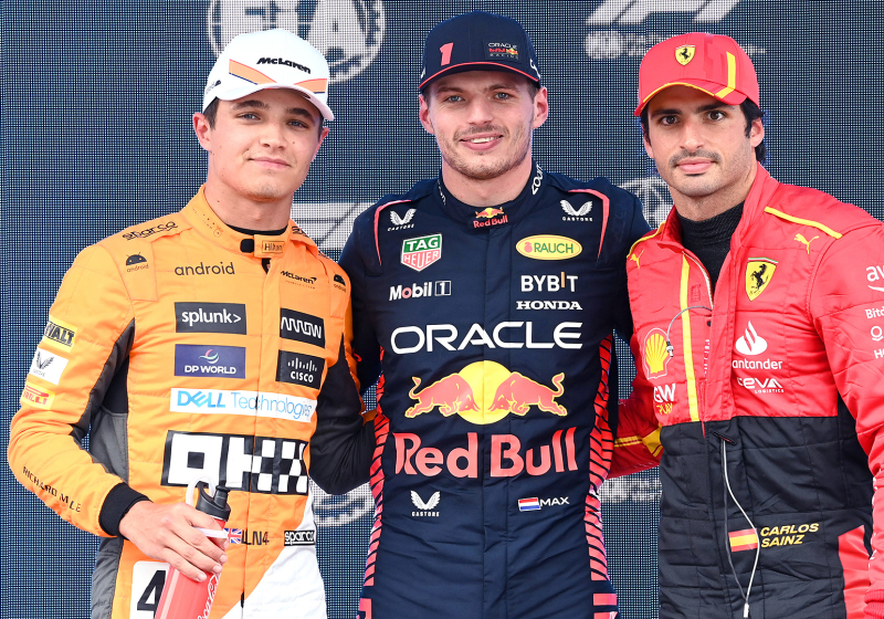 Norris: Me gustaría compartir mi primera victoria con Sainz