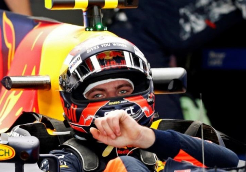 Verstappen: "Paar rondjes in de regen is altijd leuk"