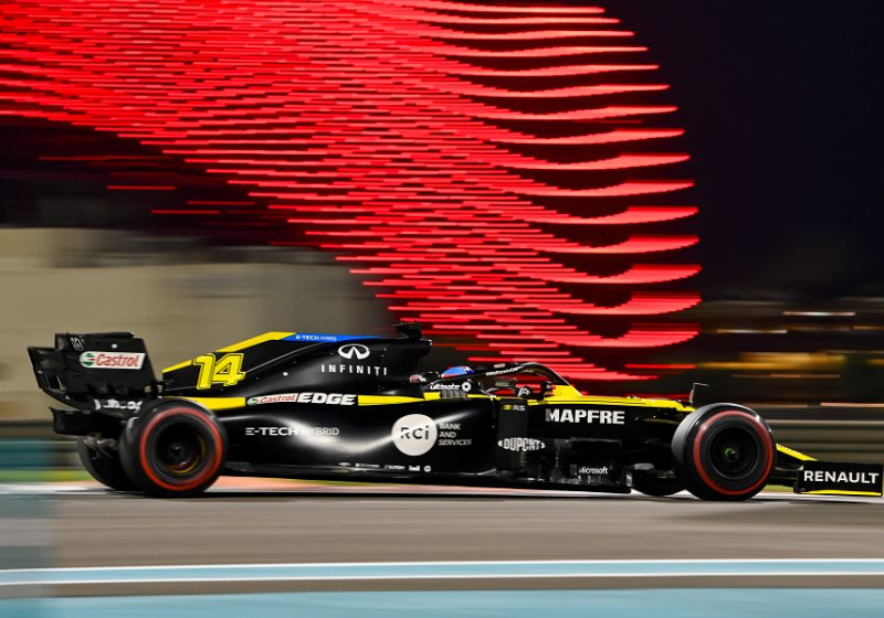 Alonso reveals competitive spirit "ignited" by Abu Dhabi test