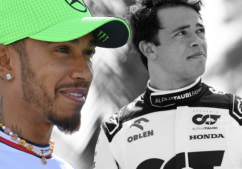 Hamilton verrast door ontslag De Vries: "Arme Nyck, maar dit is hoe Red Bull werkt"