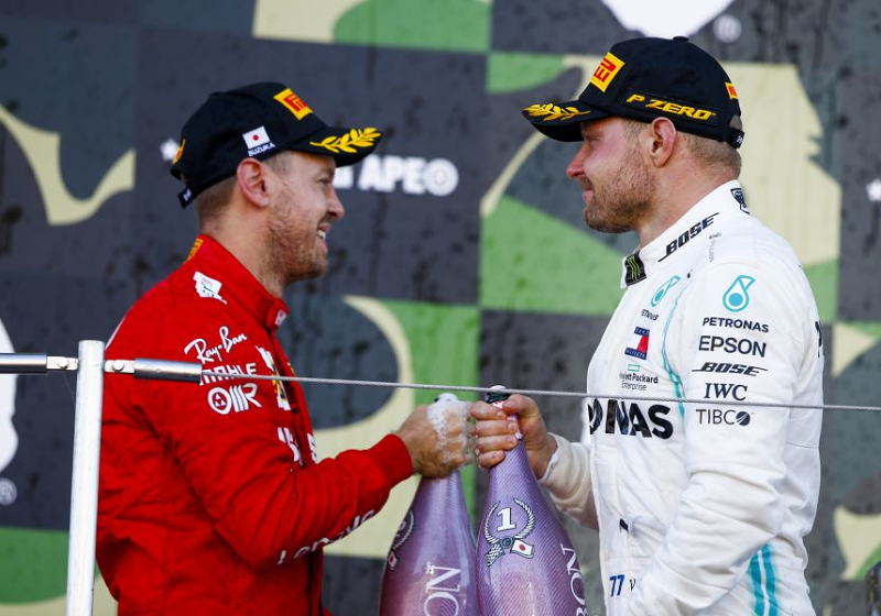 Bottas: "Mercedes heeft mij verteld dat ze Vettel niet overwegen"