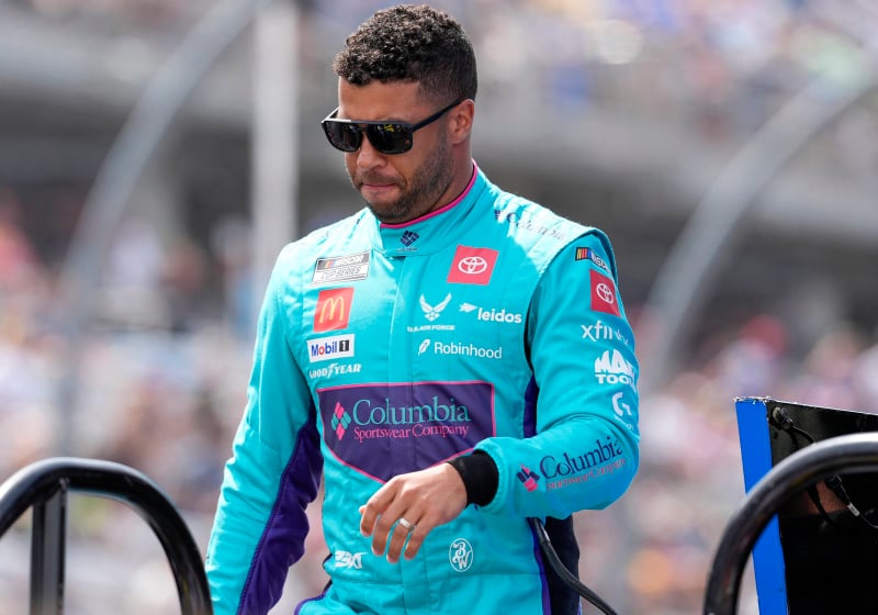 A generic image of NASCAR Cup Series star Bubba Wallace