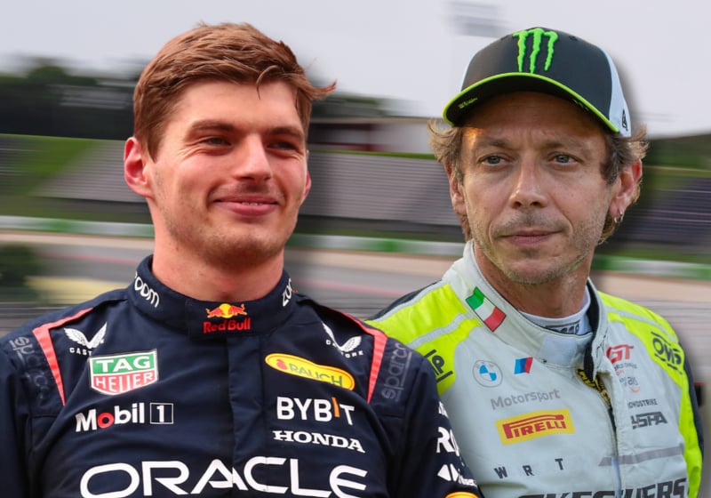 Max Verstappen confirmed to race against Valentino Rossi for first time ever in historic announcement