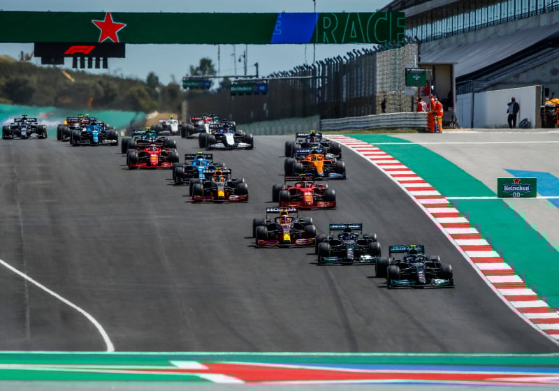 Start of 2021 Portuguese GP