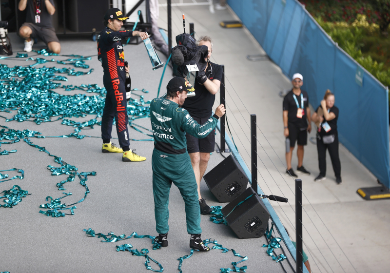 Alonso makes Miami PENALTY request at Perez's expense