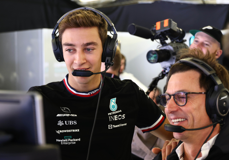 Wolff calls on Hamilton and Russell to cause turn one trouble for Verstappen