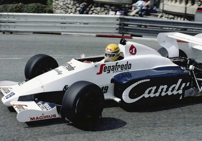Senna's legendary Monaco GP Toleman to be auctioned
