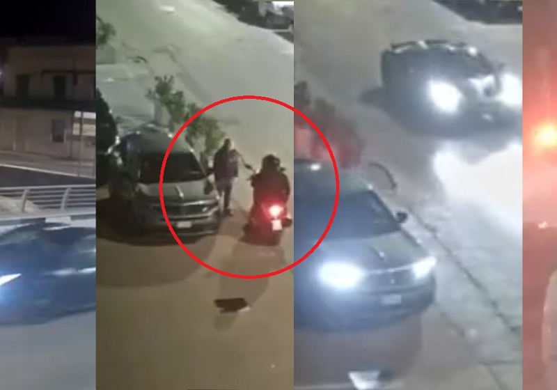 Politie deelt beelden: Leclerc zet met Ferrari zelf achtervolging in op horlogedieven