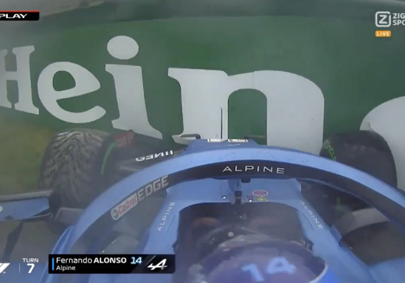 Chaos op Imola: Alonso crasht, Verstappen uit zorgen, Aston Martin Stroll in de brand