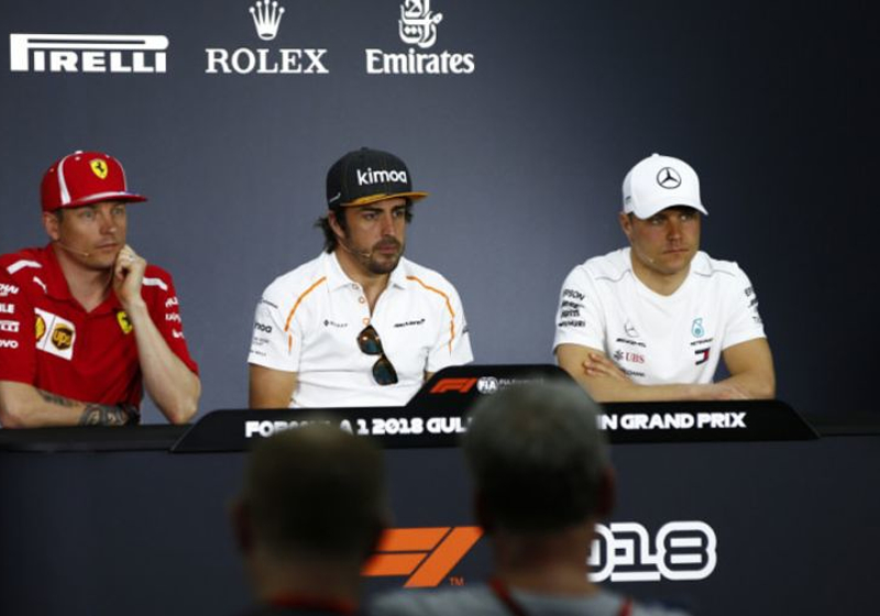 VIDEO: De eerste persconferentie in Bahrein