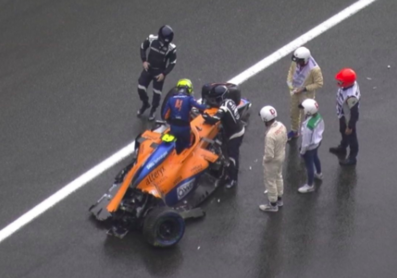 McLaren confident Norris crash power unit salvaged