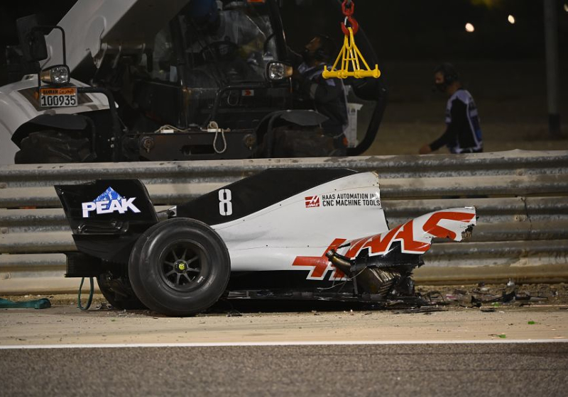 Grosjean horror crash proves drivers risk their lives driving F1 "beasts" - Sainz