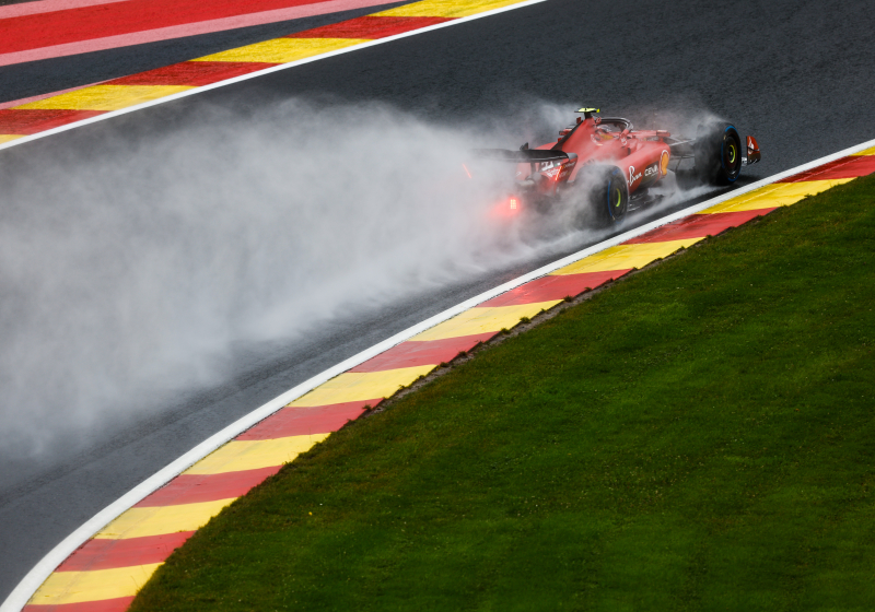 Belgian GP sprint DELAYED as Spa pelted by sudden downpour