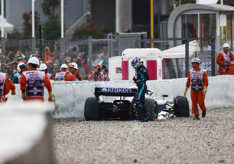 Verstappen completes Spanish practice HAT-TRICK in rain-affected session