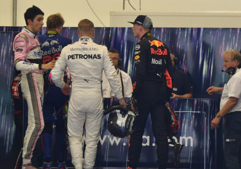 Max Verstappen: 'Ocon wilde dat ik hem duwde'