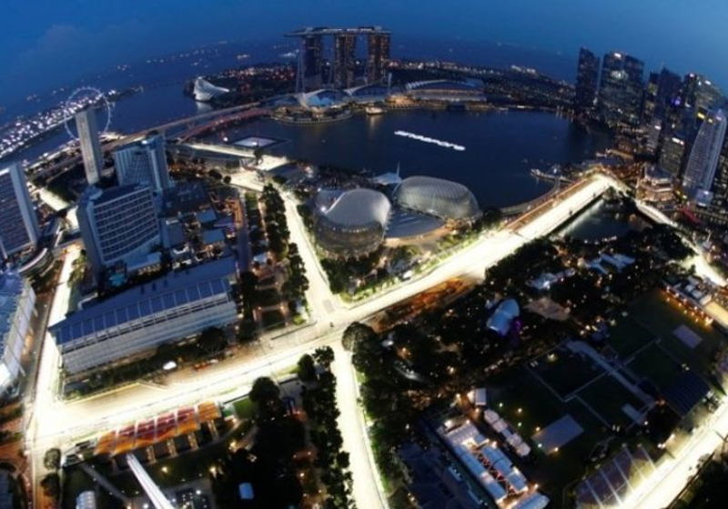 Formule 1 test succesvol met 360-graden camera tijdens Grand Prix van Singapore