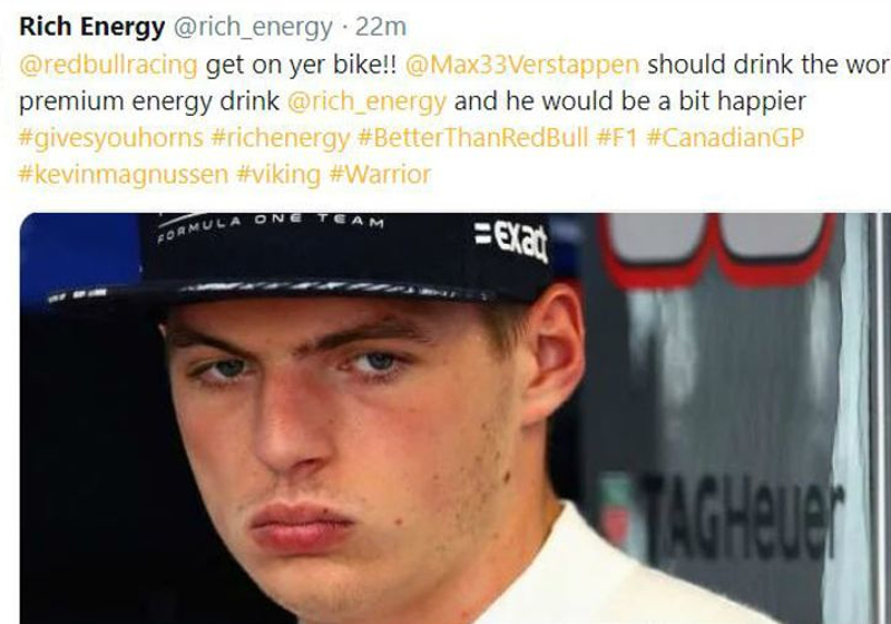 Maybe Rich Energy should can the straight-up bizarre Red Bull trolling