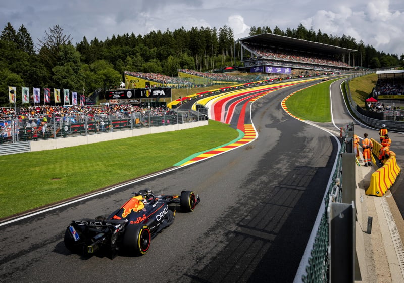 Het tijdschema voor de Grand Prix van België